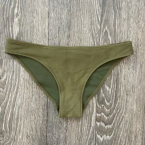 H&M Low-Rise Army Green Bikini Bottoms | Size 6